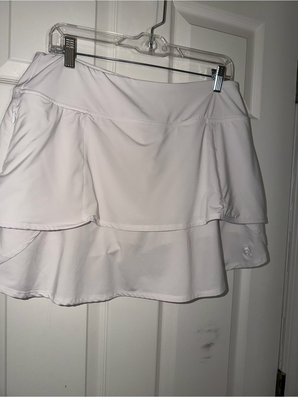 FootJoy White Tiered Golf Skort